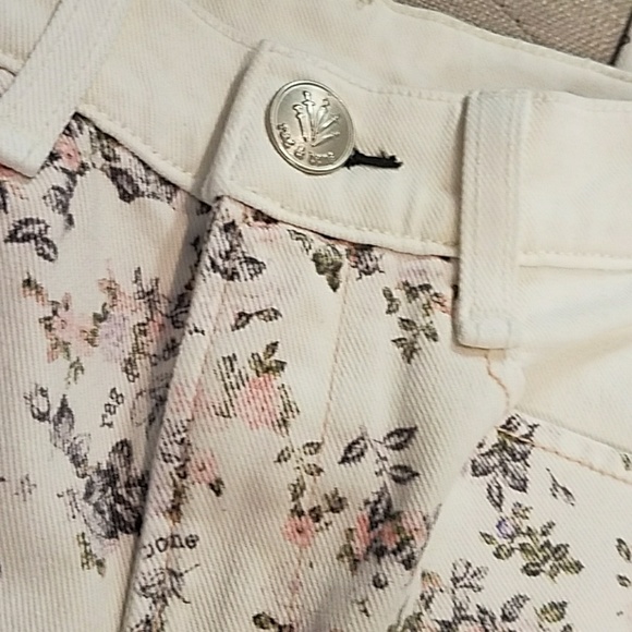 Rag & Bone Ellie Jean in Micro Floral - Picture 8 of 8
